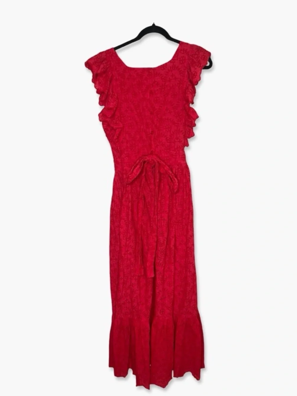 THE GREAT. Dress Size 1 (Small) Red Color - Picture 5 of 7